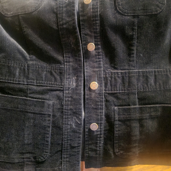 Jones Sport Black corduroy jacket size small - Picture 2 of 4